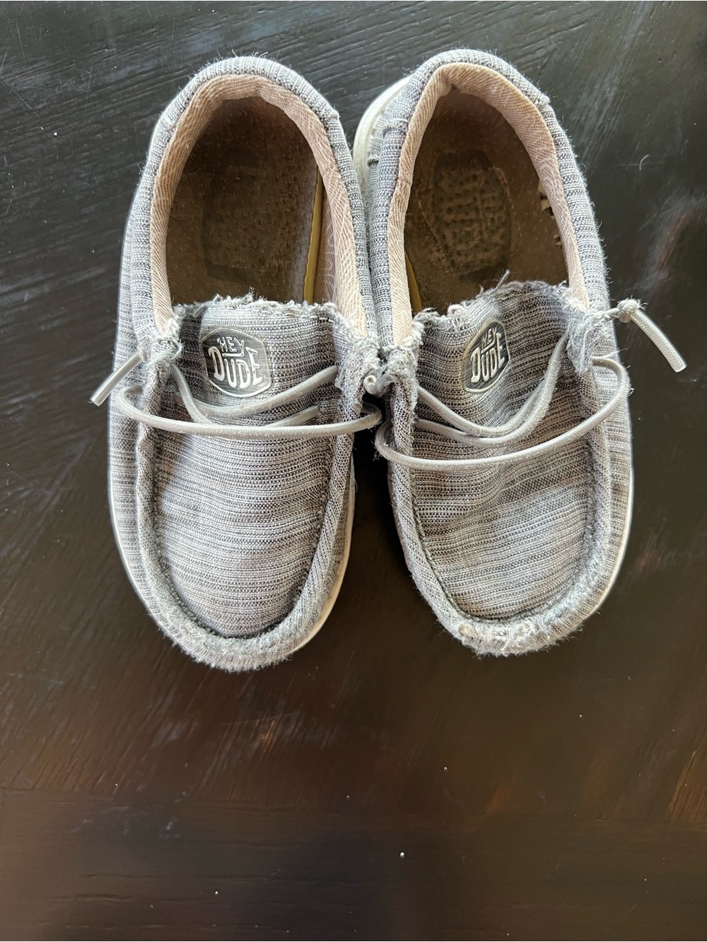 Boys Hey Dudes size 8